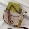 MICHAEL KORS HALF MOON CROSSBODY BAG