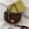MICHAEL KORS HALF MOON CROSSBODY BAG
