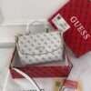 GUESS ECO CRAIG TOP HANDLE FLAG BAG