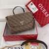 GUESS ECO CRAIG TOP HANDLE FLAG BAG