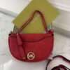 MICHAEL KORS HALF MOON CROSSBODY BAG