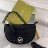 MICHAEL KORS HALF MOON CROSSBODY BAG