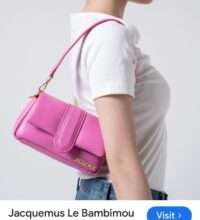 JACQUEMUS LE PETT BAMBIOUD SHOULDER BAG