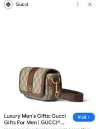 GUCCI GG SUPREME SUPER SMALL SLING BAG