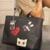 KARL LAGERFIELD PARIS MAYBELLE TOTE BAG