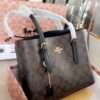 COACH MOLLIE LEATHER MEDIUM TOTE