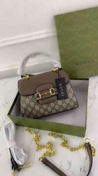 GUCCI HORSEBIT TOP HANDLE BAG