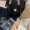 VERSACE LA MEDUSA LEATHER MINI BAG