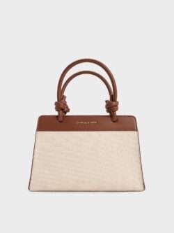 CHARLES & KEITH SABINE HANDLE MEDIUM TOTE BAG