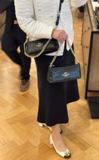 COACH CHARLOTTE SHOULDER BAG