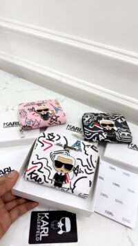 KARL LAGERFIELD SMALL ZIPPER WALLET