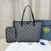 TORY BURCH SMALL T MONOGRAM ZIP TOTE