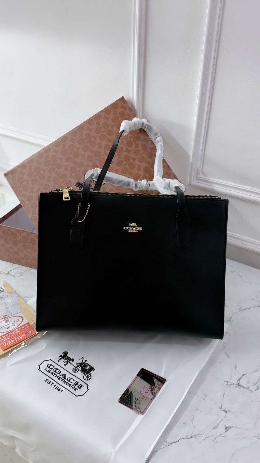 COACH NINA LARGE TOTW BAG