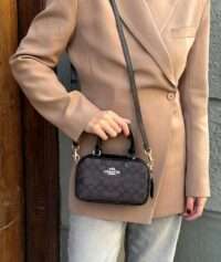 COACH OTLET ANDREASMALL SAT HEL SHOULDER BAG