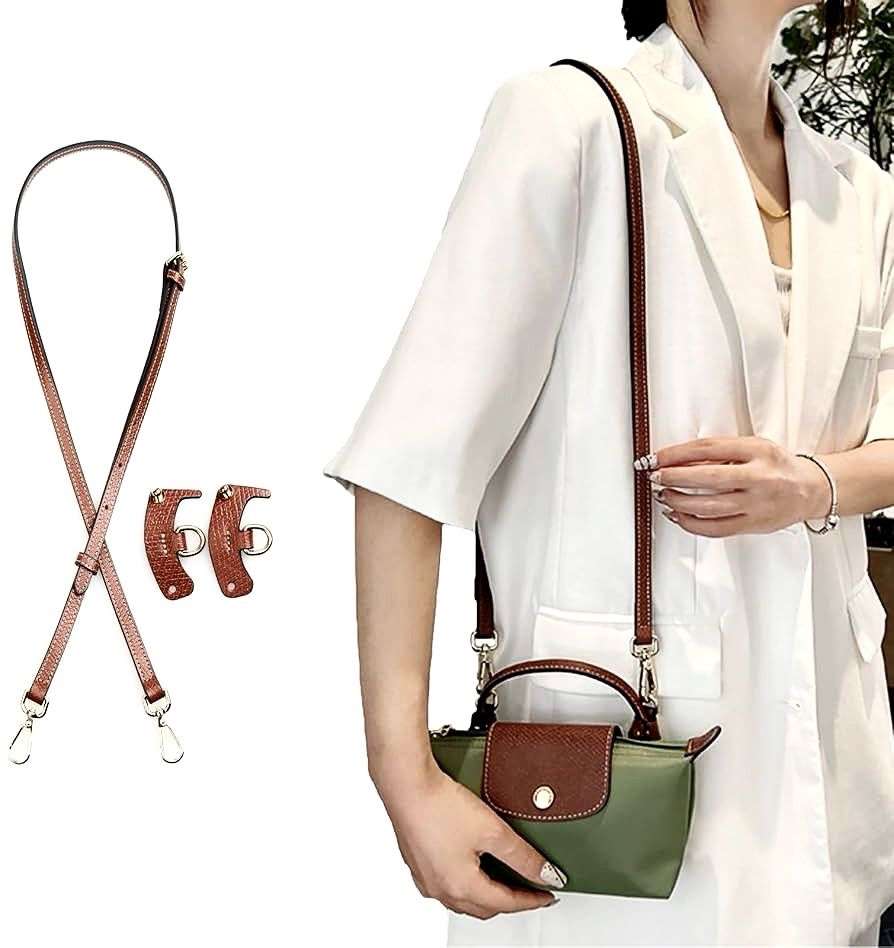 LONGCHANP LE PILAGE POUCH WITH HANDLE OG