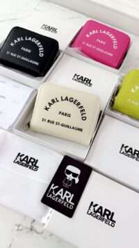 KARL LAGERFIELD SMALL ZIPPER WALLET